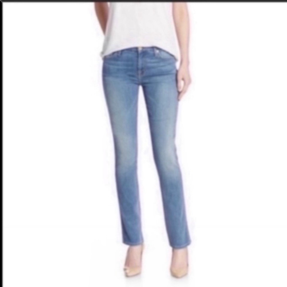 7 for All Mankind modern straight jeans size 25 - Picture 1 of 9
